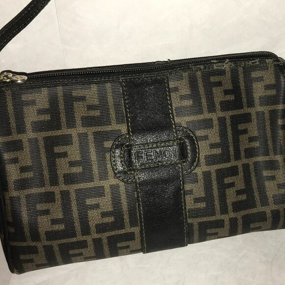 FENDI Vintage 1980's Zucca Crossbody / Shoulder Bag - Picture 16 of 16